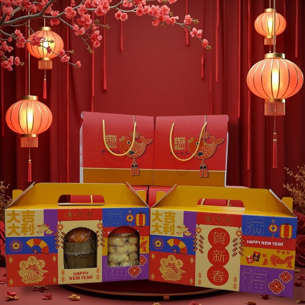 Chinese New Year gift box set printed by Box One