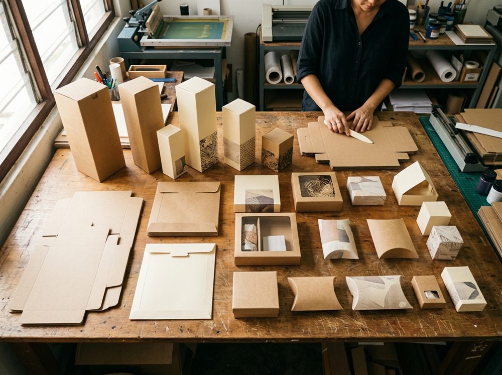 Range of custom box sizes and shapes by Box One